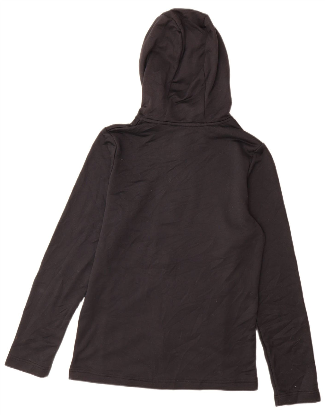 Under Armour Herren-Kapuzenpullover mit Reißverschluss, klein, aus schwarzem Polyester