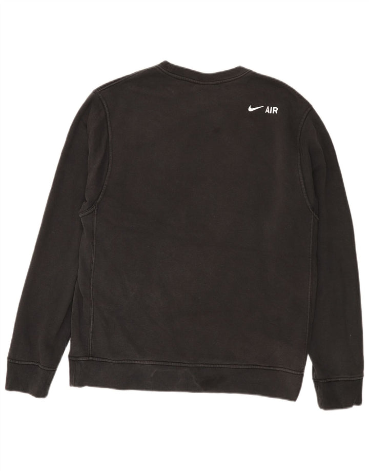 Nike Herren-Sweatshirt mit Grafik, Größe S, Schwarz, Baumwolle