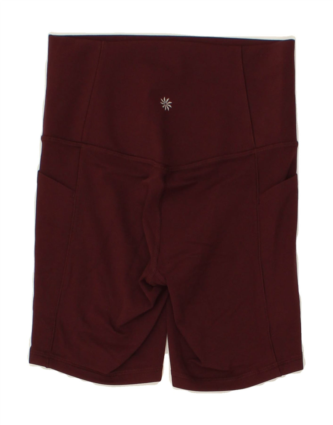 ATHLETA Womens Sport Shorts UK 0 2XS Maroon Vintage Athleta and Second-Hand Athleta from Messina Hembry 