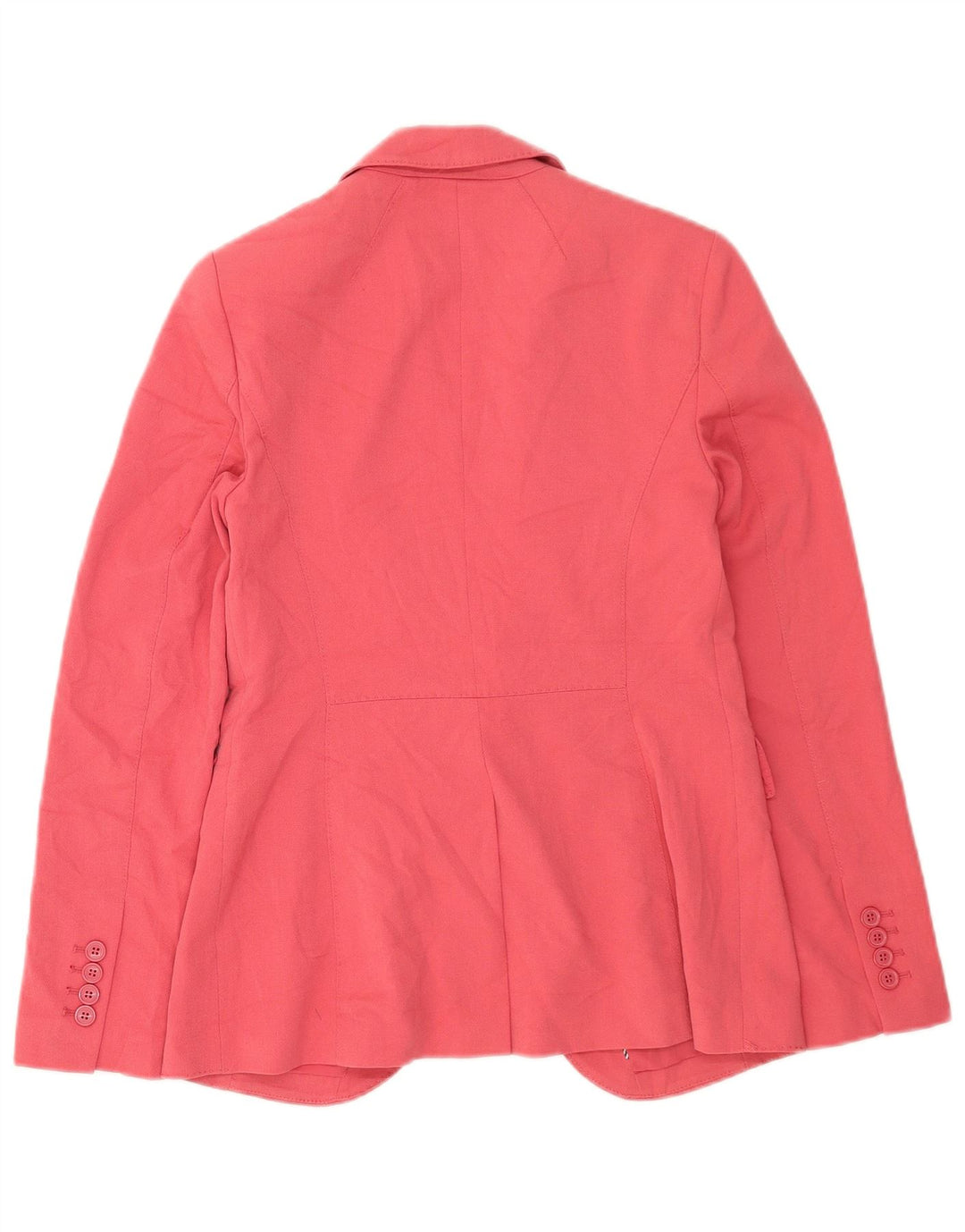 Marks & Spencer Damen-Blazer mit 1 Knopf, Gr. 8, Rosa, Polyester