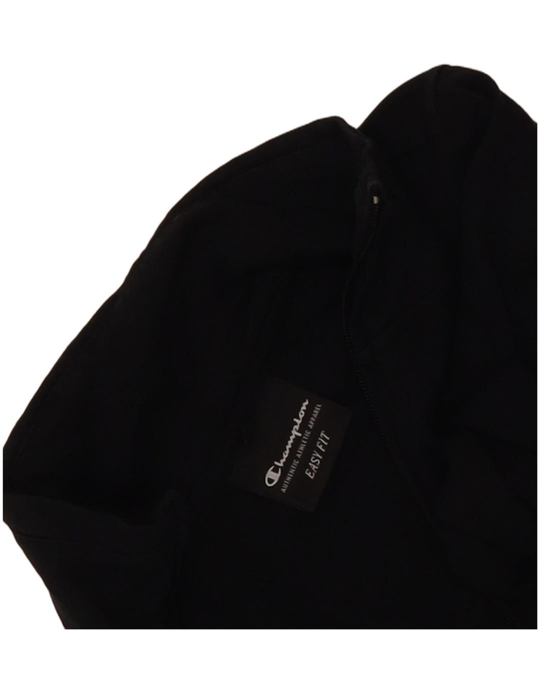 Champion Damen Easy Fit Trainingsanzug-Oberjacke UK 10 Small Schwarz