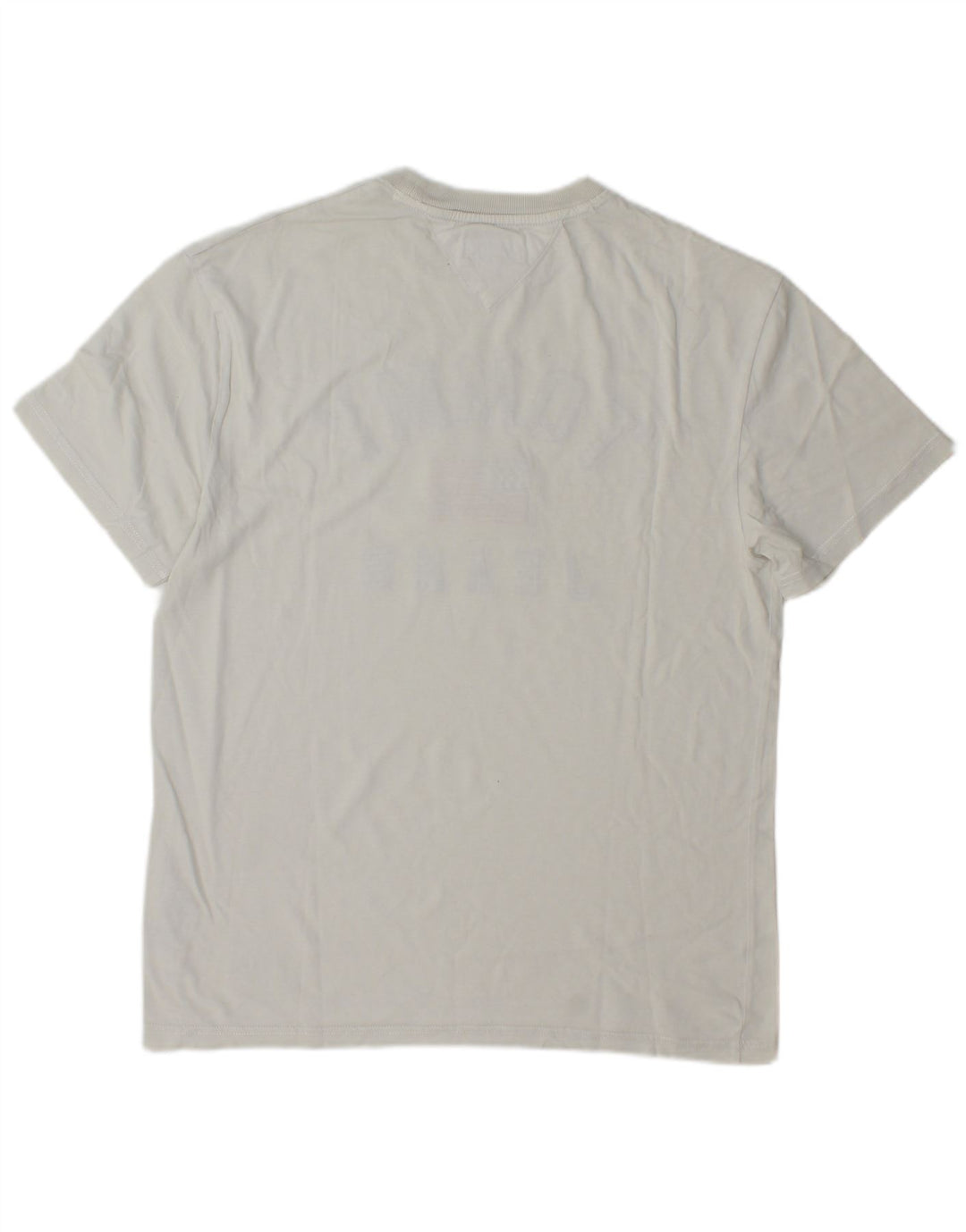 Tommy Hilfiger Herren-T-Shirt mit Grafik, mittelweiße Baumwolle