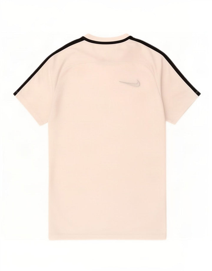 Nike Herren Dri Fit T-Shirt Top Small Weiß Polyester