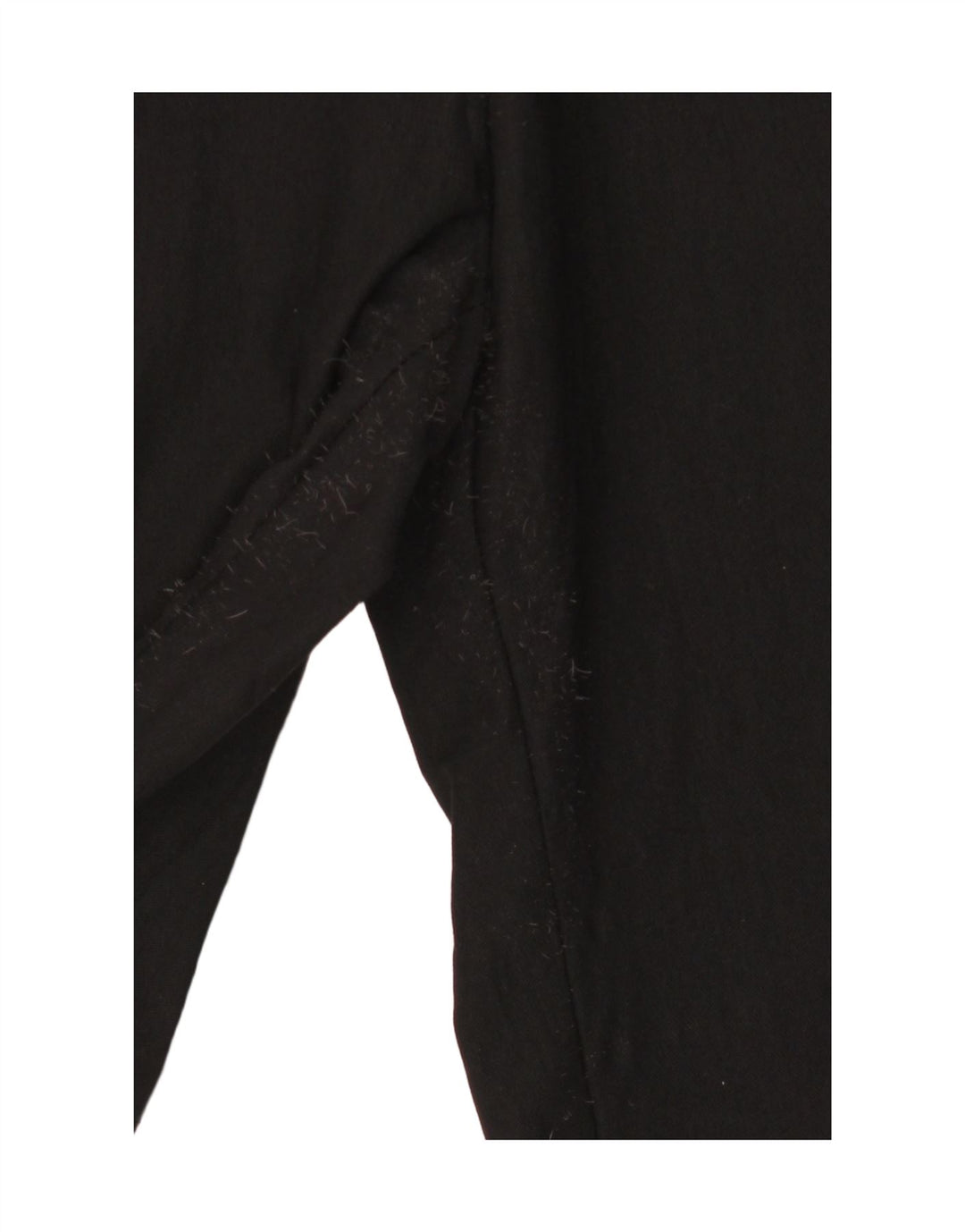 Massimo Dutti Damen Bootcut-Hose EU 34 2XS W26 L30 Schwarze Viskose