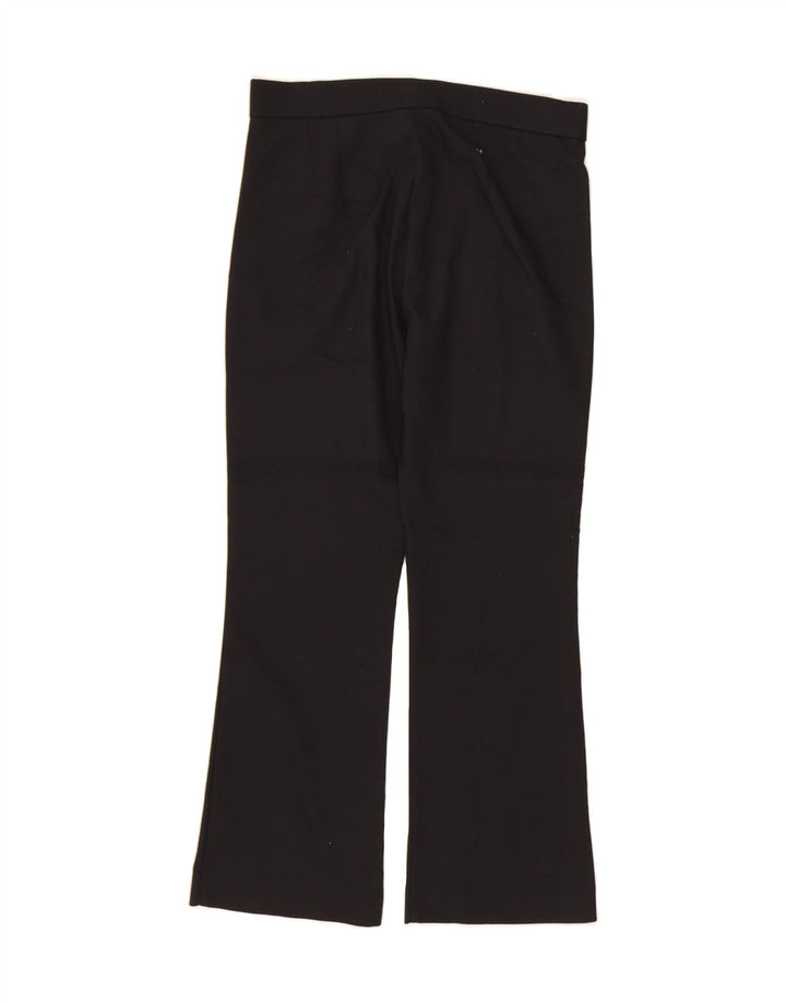 ZARA Womens Bootcut Casual Trousers Medium W28 L26 Black Vintage Zara and Second-Hand Zara from Messina Hembry 
