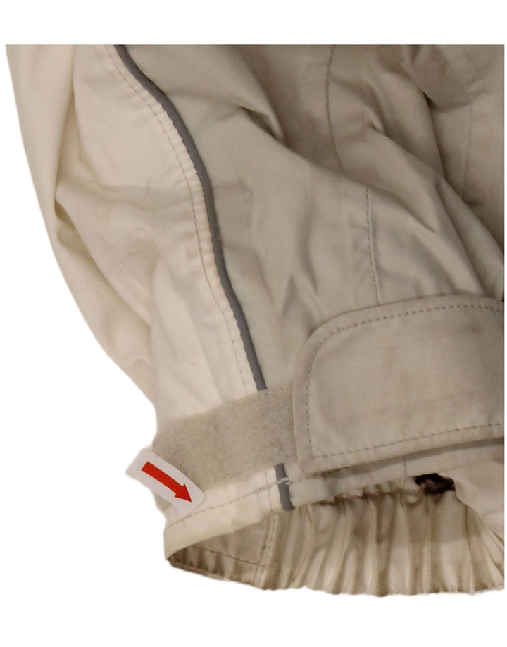 COLUMBIA Damen Titanium Windjacke UK 16 Large Weiß Farbblock