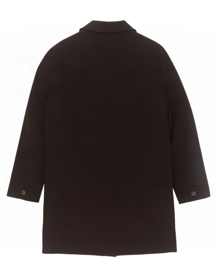 Calvin Klein Herrenmantel UK 38 Mittelschwarzes Polyester
