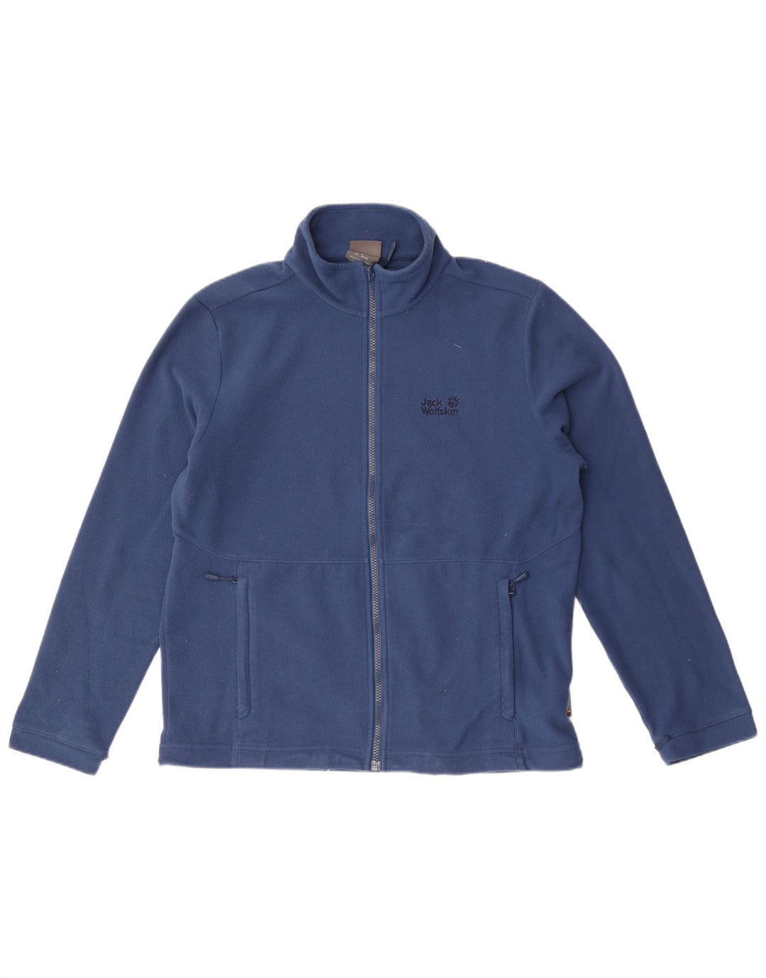 Jack Wolfskin Herren Fleecejacke UK 42 Large Blau Polyester