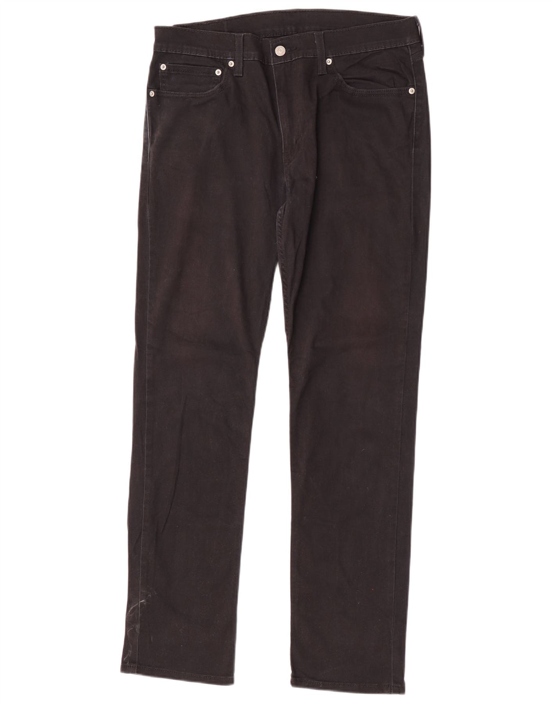 Levi's Herren 511 Slim Jeans W34 L32 Schwarze Baumwolle