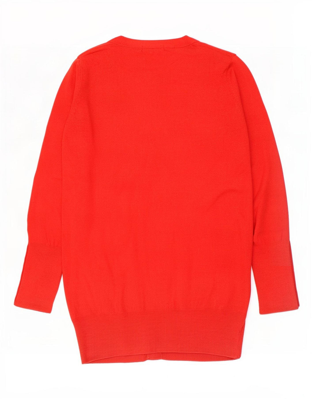 Marks & Spencer Damen-Cardigan-Pullover UK 14 Mittelrote Viskose
