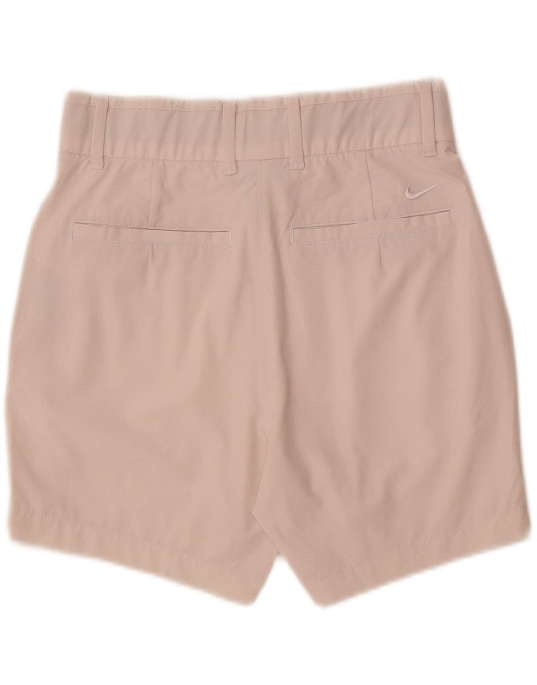 NIKE Womens Dri Fit Chino Shorts Small W28  White Polyester Vintage Nike and Second-Hand Nike from Messina Hembry 