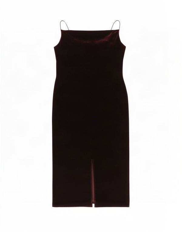 Dorothy Perkins Damen Ärmelloses Etuikleid UK 20 2XL Burgunderrot Polyester
