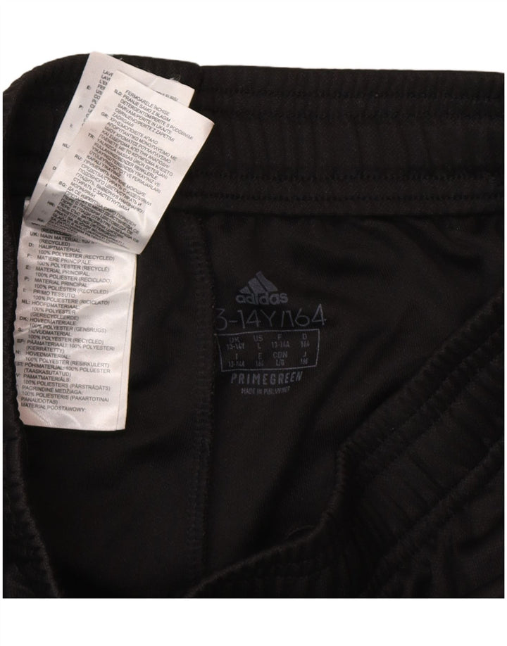 Adidas Jungen Primegreen Trainingshose 13–14 Jahre, schwarzes Polyester