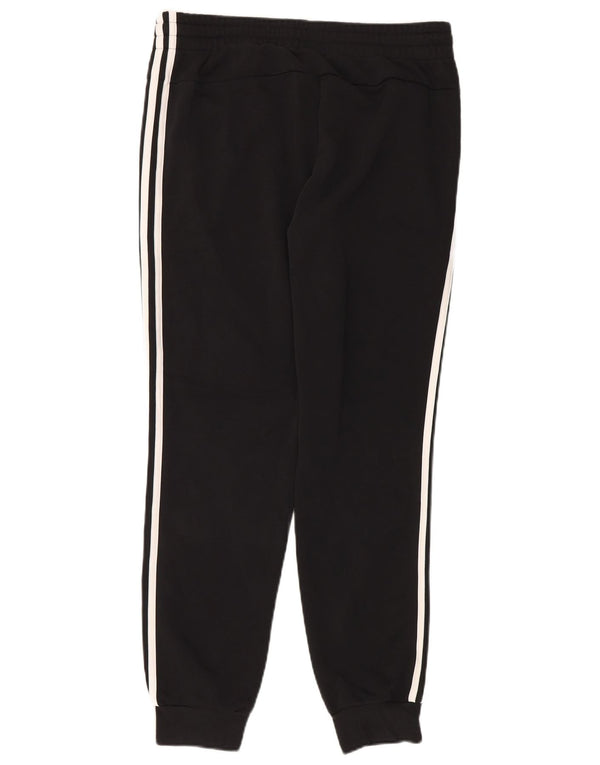 Adidas Damen Trainingshose Jogger UK 16/18 Große schwarze Baumwolle