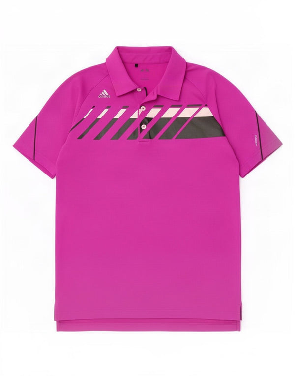 Adidas Herren Poloshirt Medium Lila