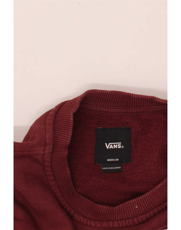 Vans Herren Grafik-Sweatshirt-Pullover Medium Burgunderrot