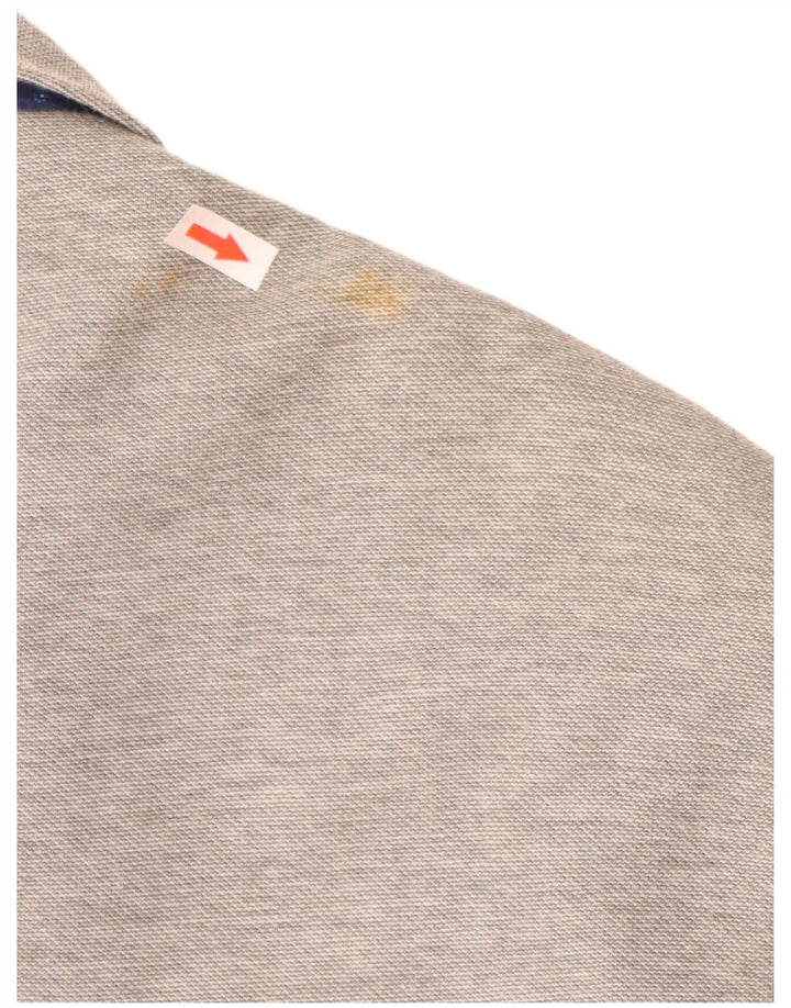 Zara Herren-Blazer mit 2 Knöpfen, EU 50, mittelgraue Baumwolle