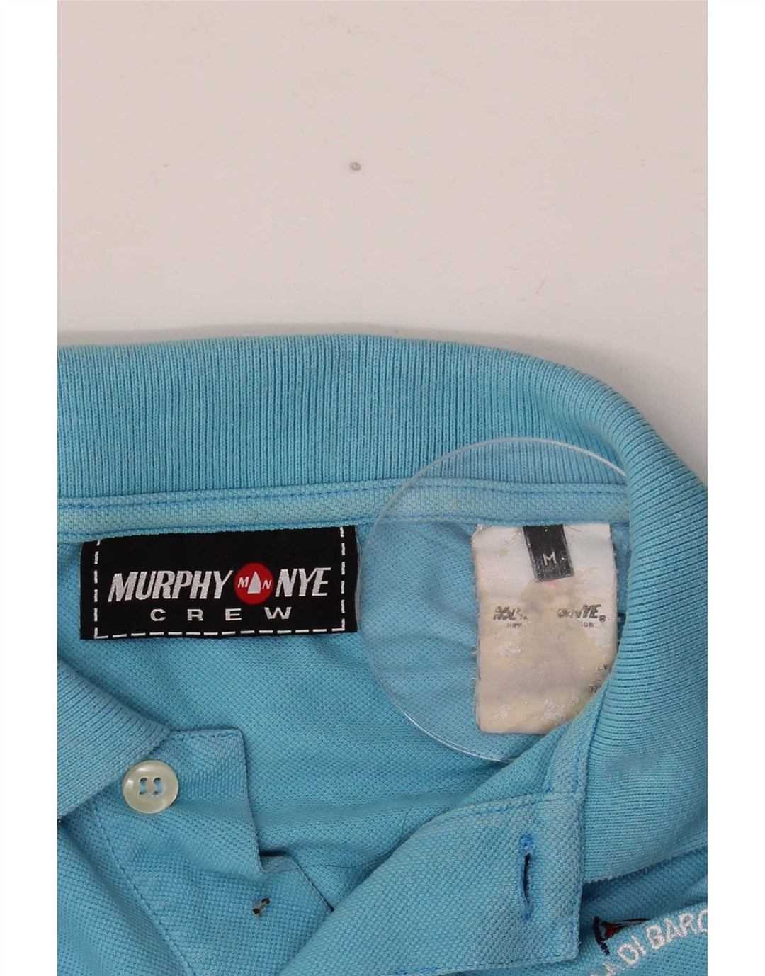 Murphy & Nye Herren-Poloshirt mit Grafik, Mittelblau