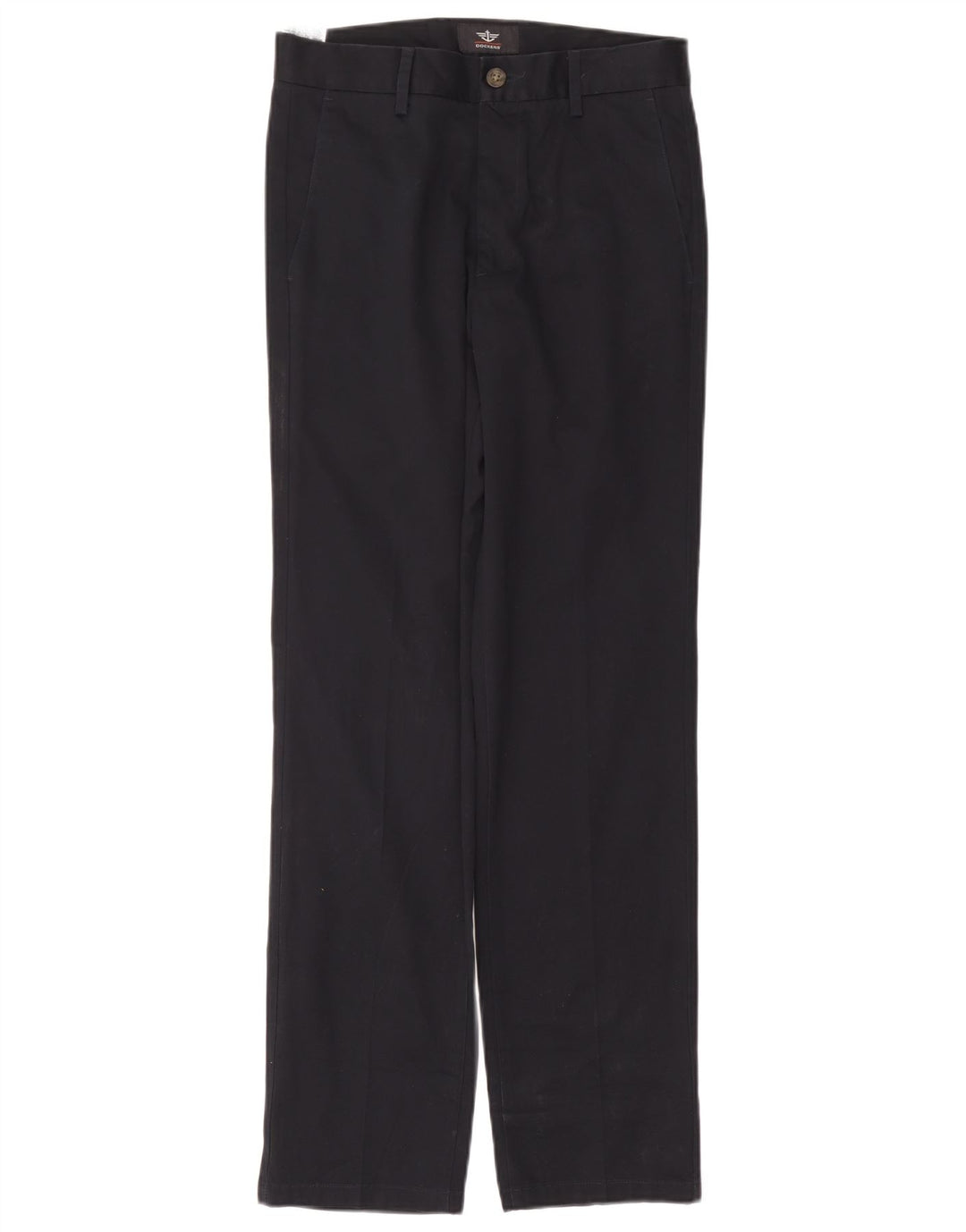 DOCKERS Herren Slim Fit Chinohose W29 L32 Marineblaue Baumwolle