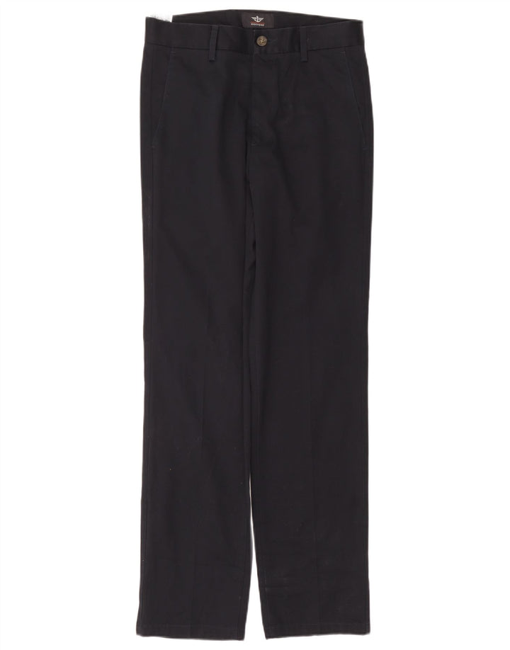 DOCKERS Herren Slim Fit Chinohose W29 L32 Marineblaue Baumwolle