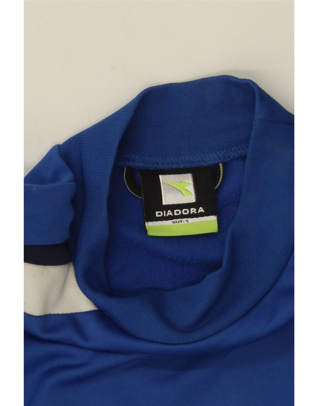 Diadora Herren-Sweatshirt-Pullover, kleines blaues Farbblock-Polyester