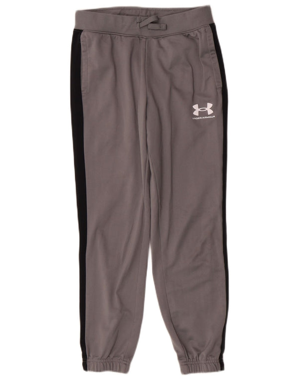 Under Armour Jungen-Trainingshose, Jogginghose, 9–10 Jahre, Mittelgrau
