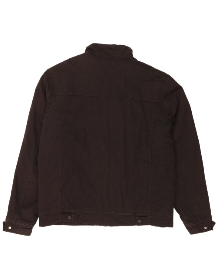 PUMA Herren Bomberjacke UK 38 Mittelschwarze Baumwolle