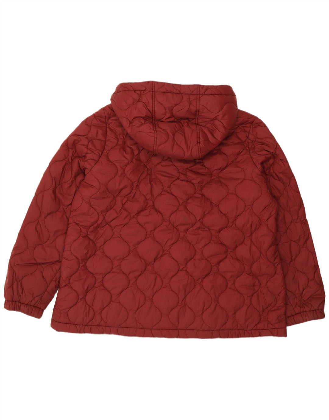 FAT FACE Damen Steppjacke mit Kapuze, UK 20 2XL, Burgunderrot, Polyester