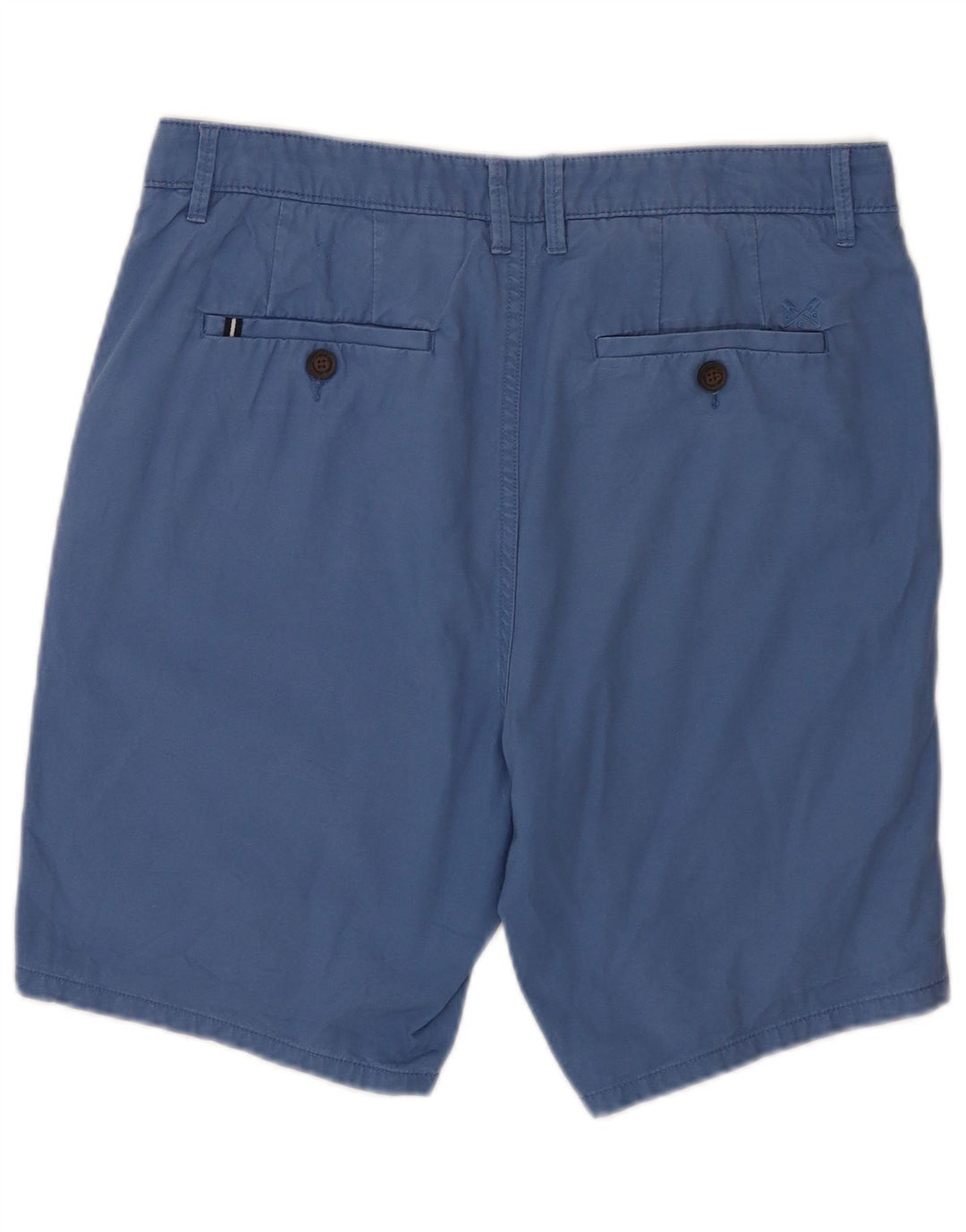 Crew Clothing Herren-Chinoshorts, W34, Größe L, Blau, Baumwolle