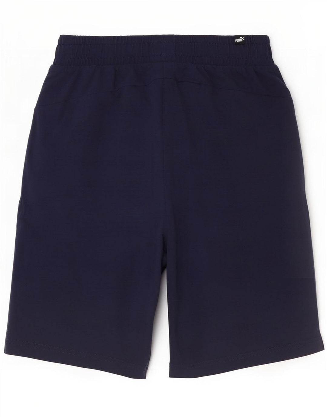 Puma Herren-Sportshorts aus mittelblauer, marineblauer Baumwolle