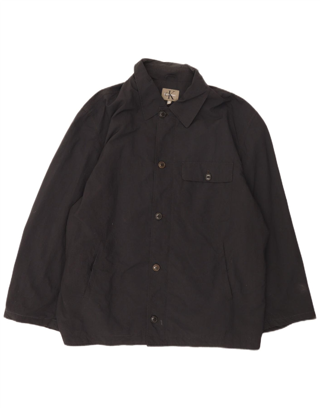 Calvin Klein Herren Windjacke UK 44 2XL Schwarz
