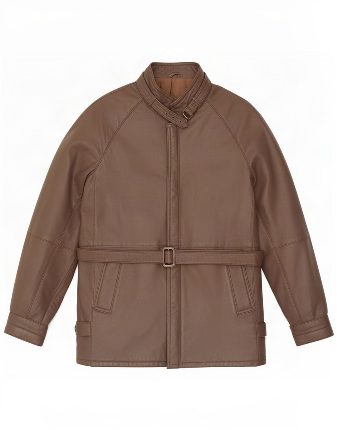 Vintage Herren Lederjacke UK 36 Small Brown