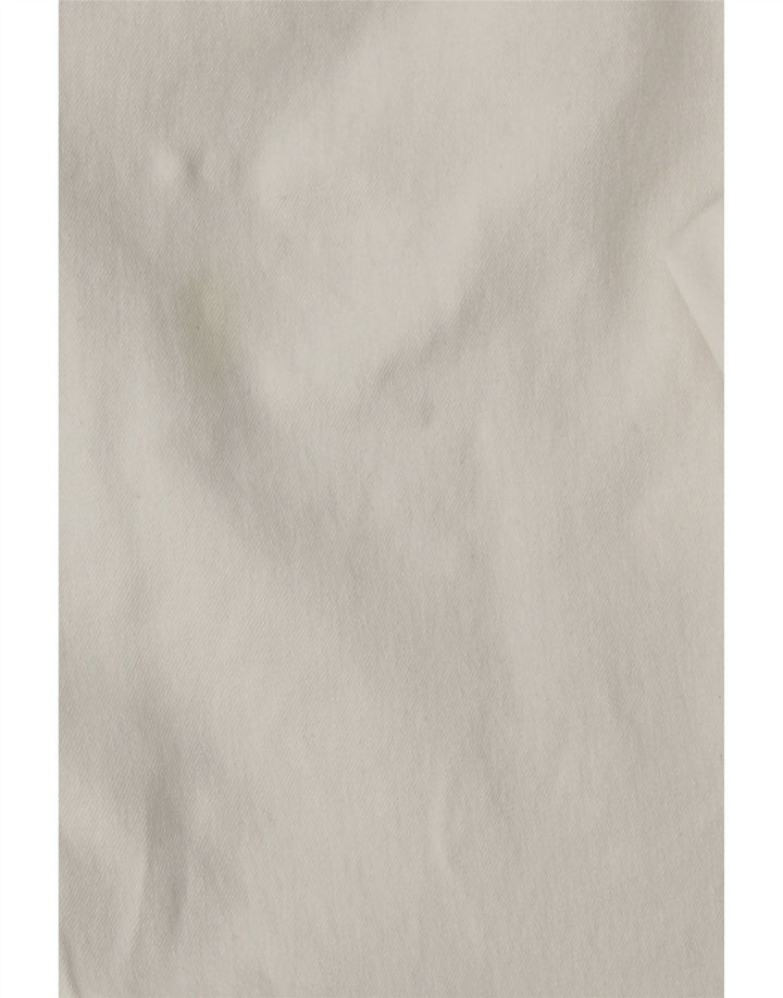 RALPH LAUREN Gerade Freizeithose für Damen, US 12, Größe L, W32, L27, Weiß