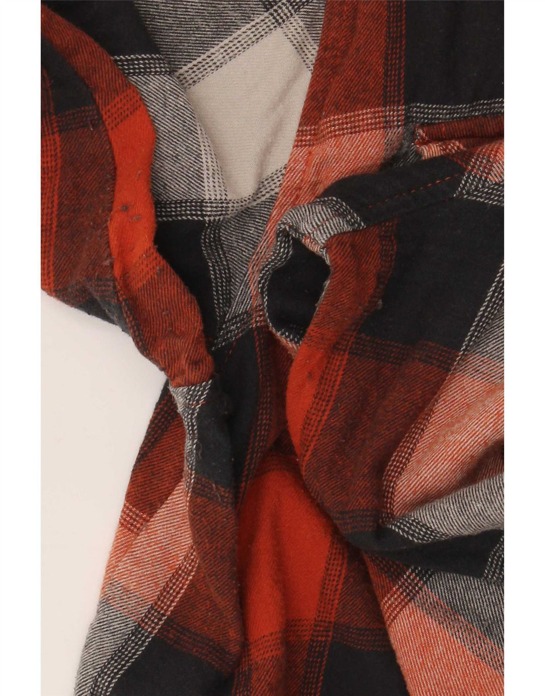 Mountain Warehouse Herren-Flanellhemd XL, rot karierte Baumwolle