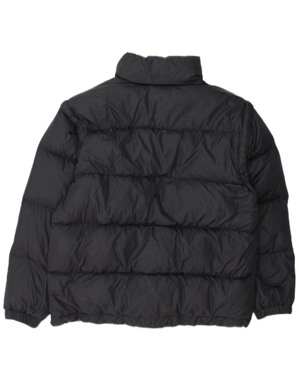 Fila Herren-Jacke mit Kapuze, gepolstert, IT 52, Größe L, Schwarz, Polyamid