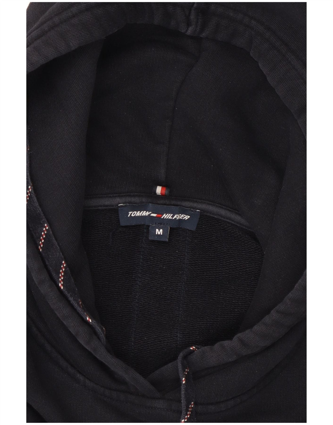 Tommy Hilfiger Damen-Pullover mit übergroßem Kapuzenpullover, Gr. 14, mittleres Marineblau