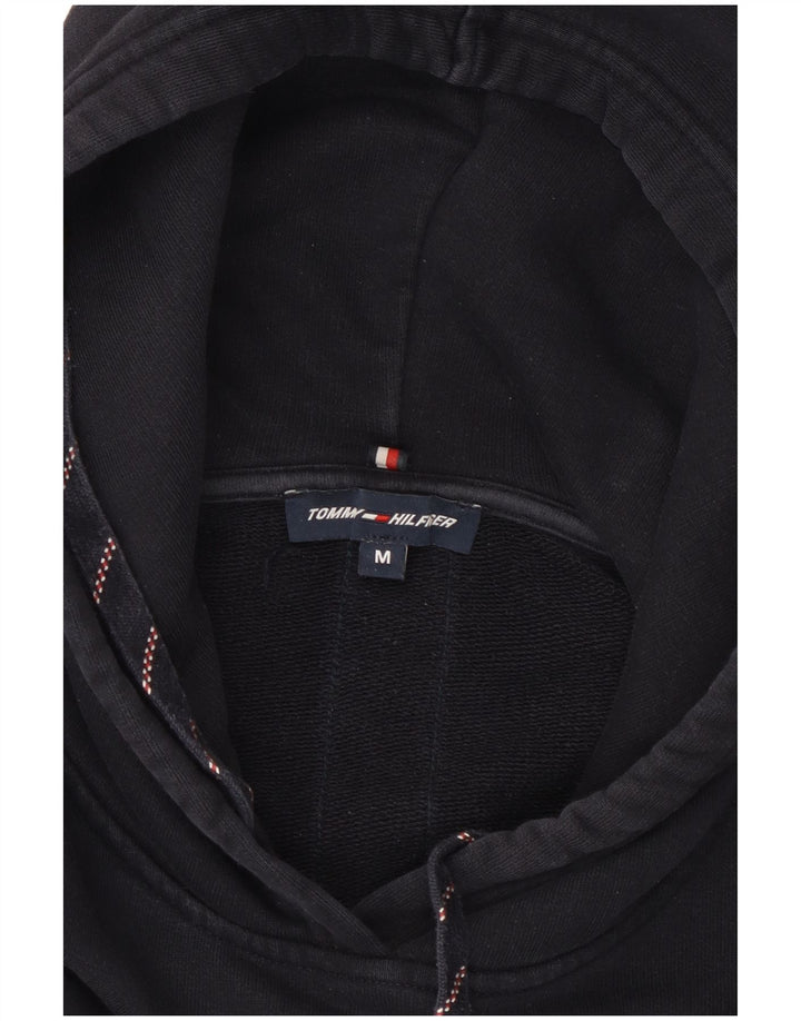 Tommy Hilfiger Damen-Pullover mit übergroßem Kapuzenpullover, Gr. 14, mittleres Marineblau