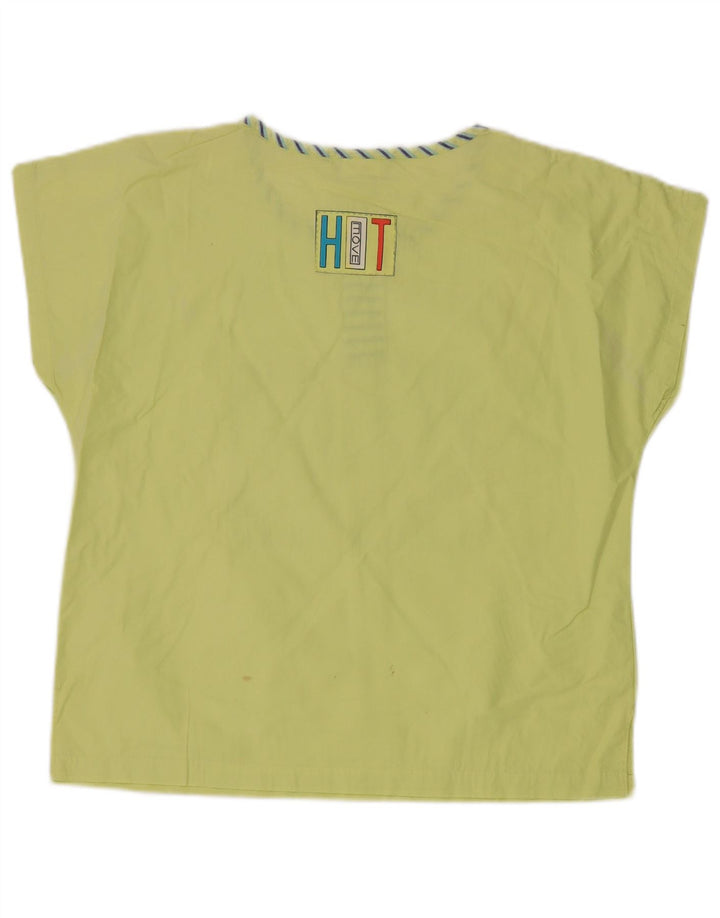 Maier Womens Graphic Bluse Top EU 40 mittelgrüne Baumwolle