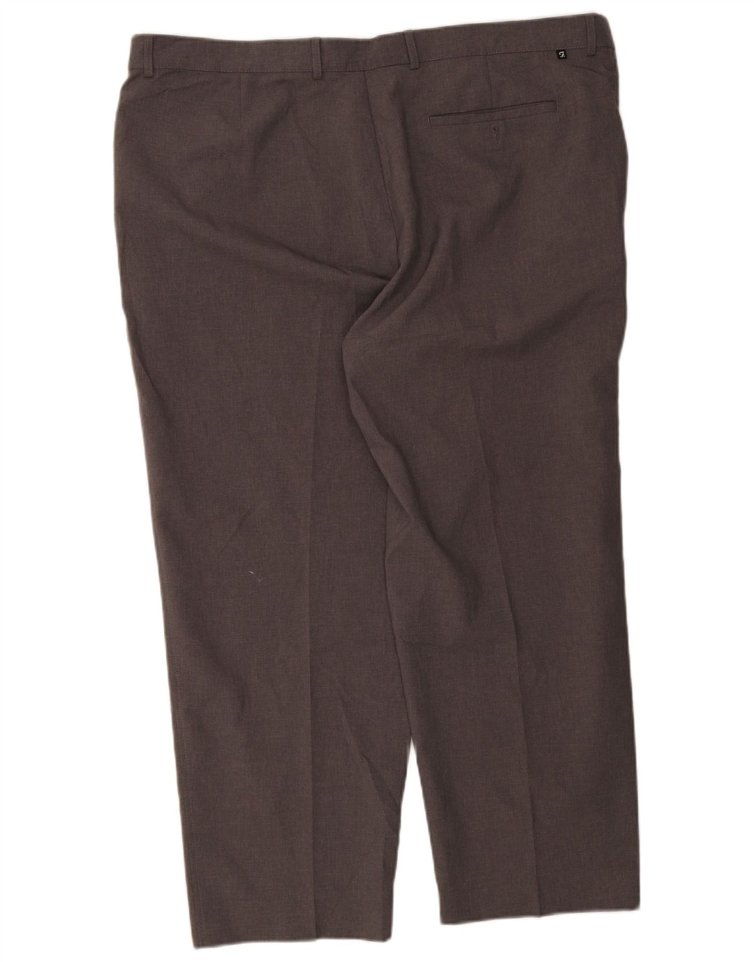 Farah Gerade Herren-Chinohose W48 L29 Graues Polyester