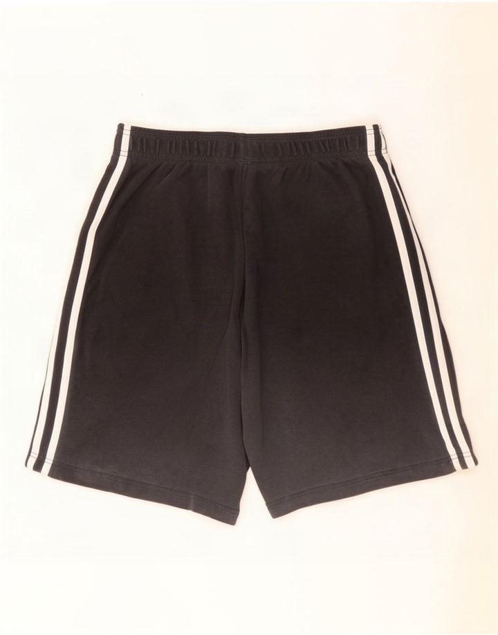 Adidas Herren Sportshorts mittelgraue Baumwolle