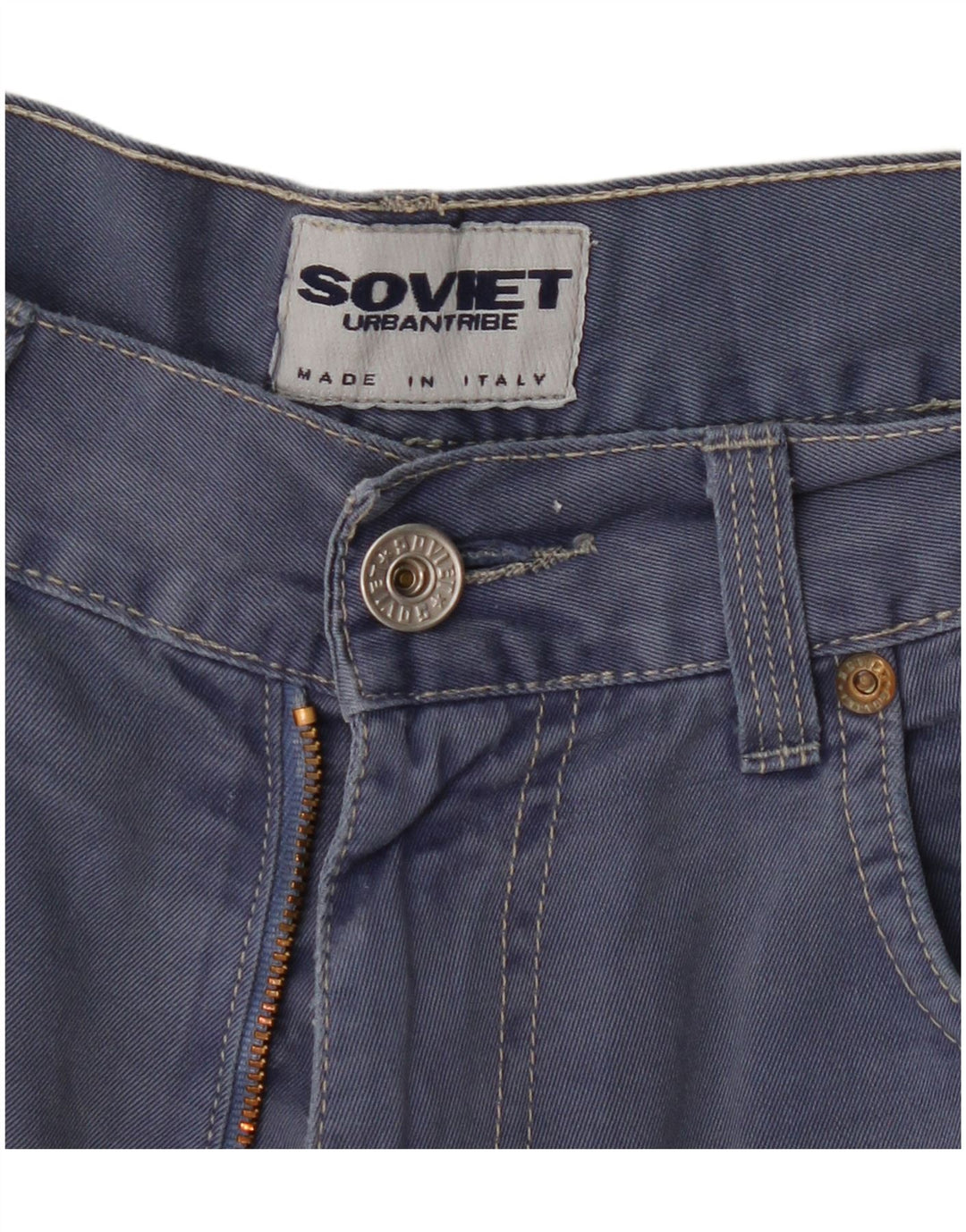 Vintage Herren Cargo Shorts W34 Groß Marineblau