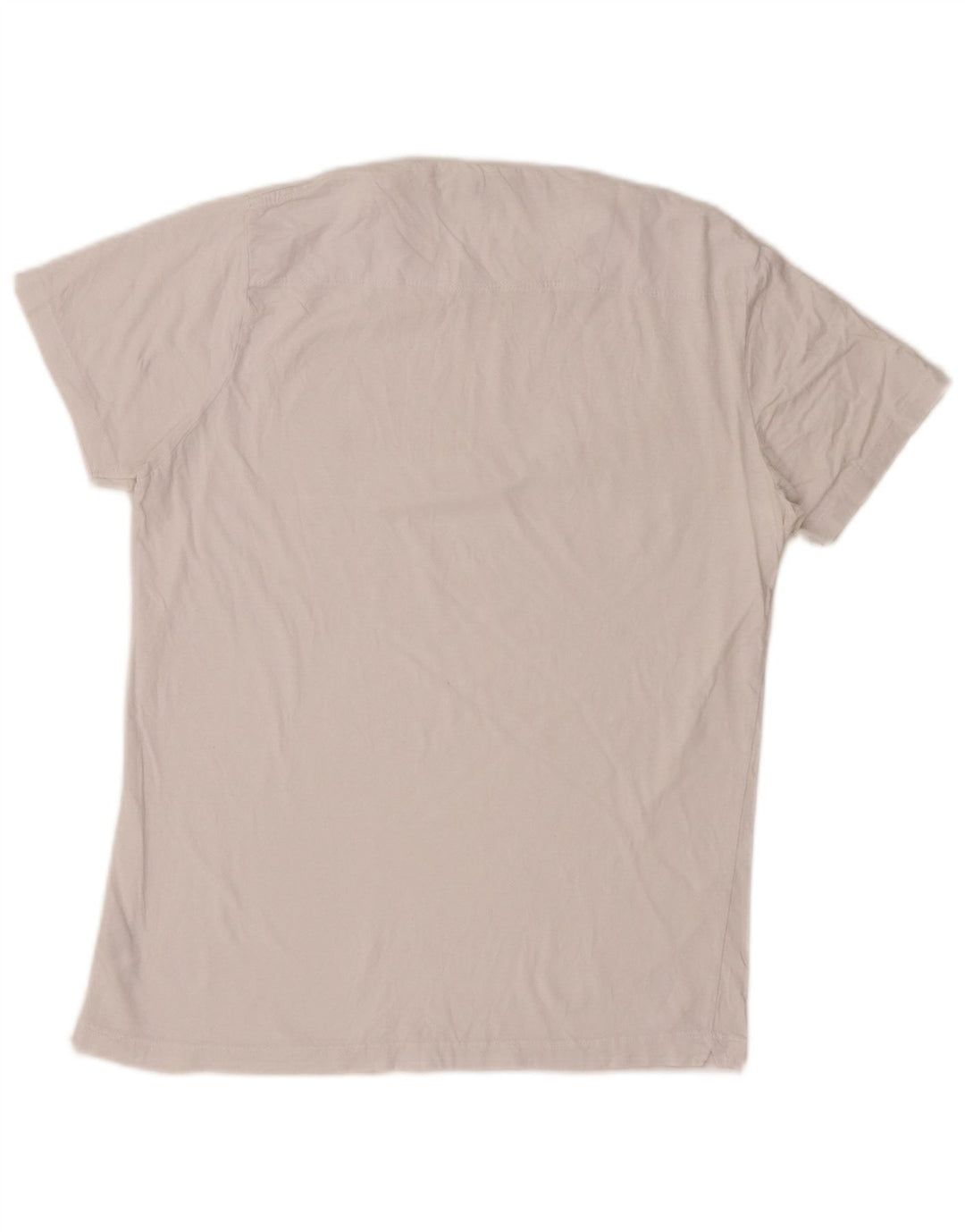 FRENCH CONNECTION Damen T-Shirt Top UK 12 Mittelweiße Baumwolle