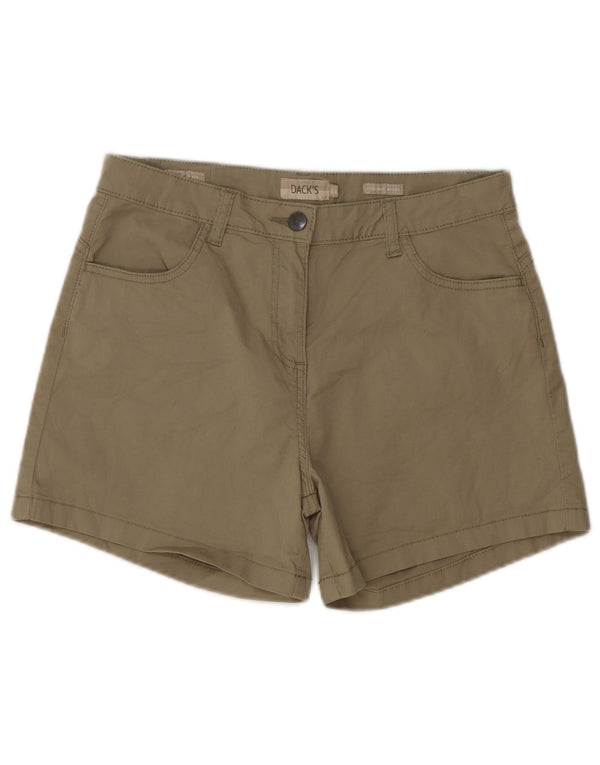 Dack's Damen-Freizeitshorts IT 44 Medium W32 Khaki Baumwolle