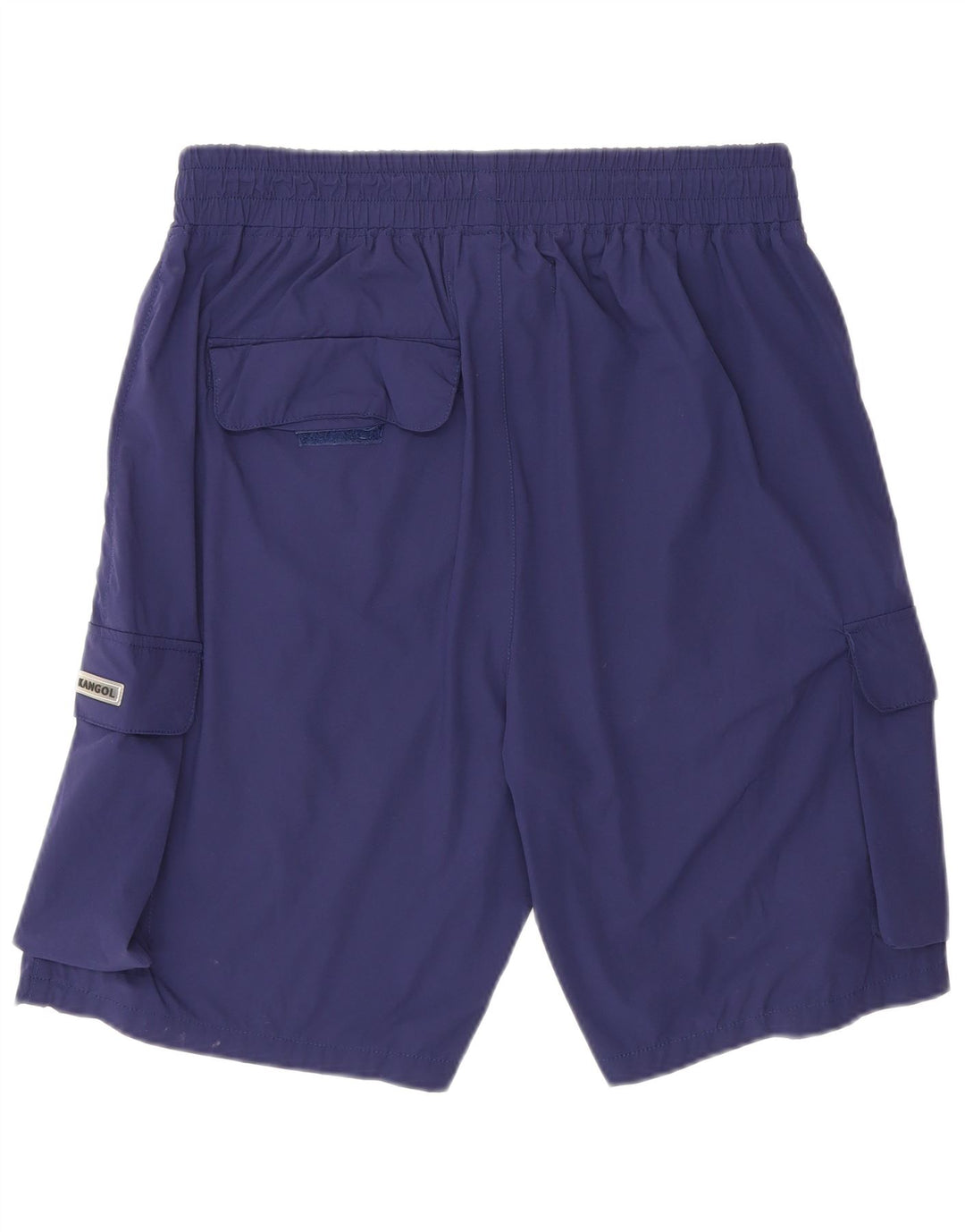 Kangol Herren Cargo Sport Shorts XL Marineblaues Nylon