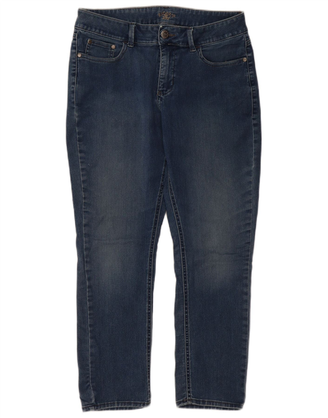 Lee Damen Riders Slim Jeans W32 L27 Blau