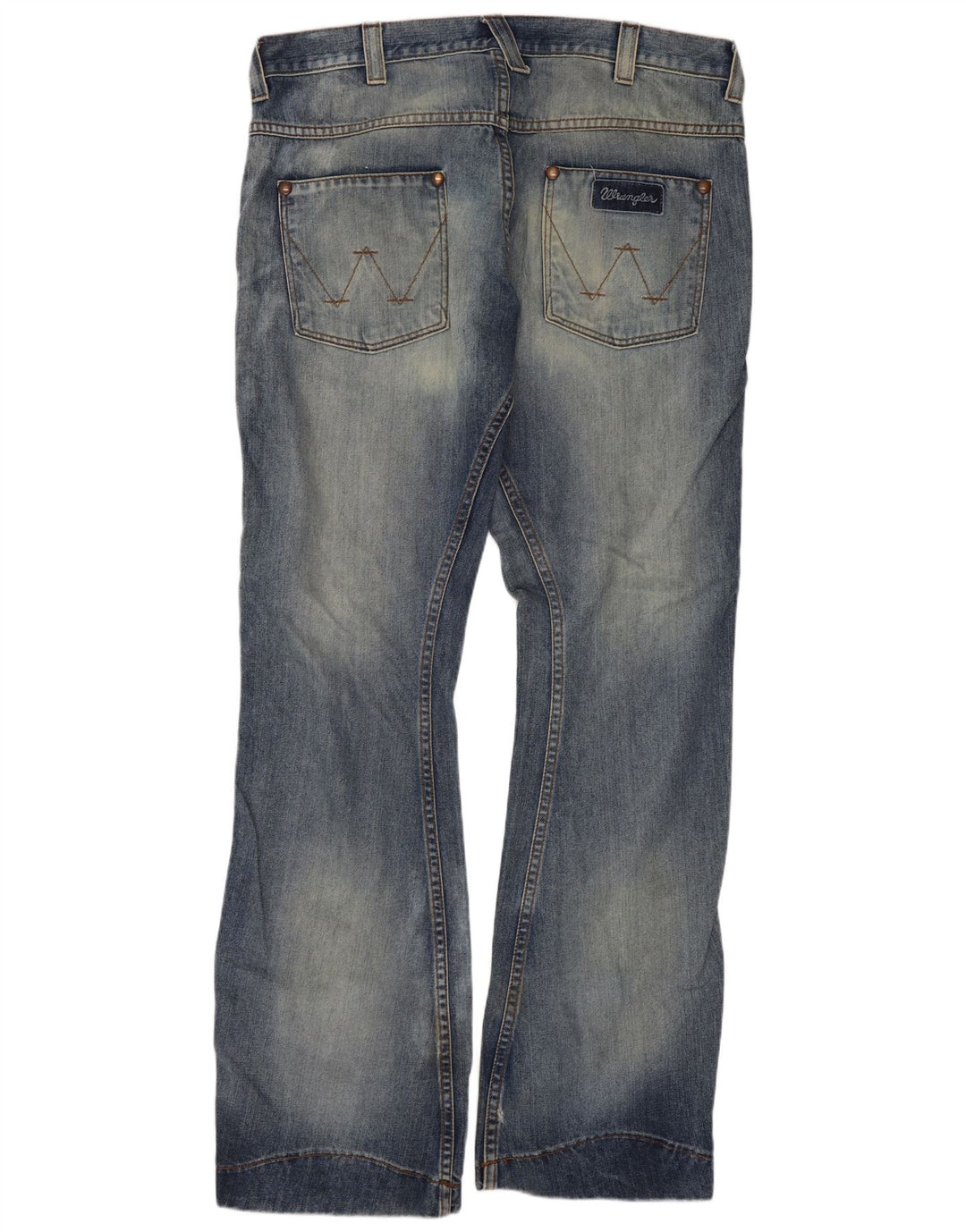 Wrangler Herren Bootcut Jeans W36 L35 Blau