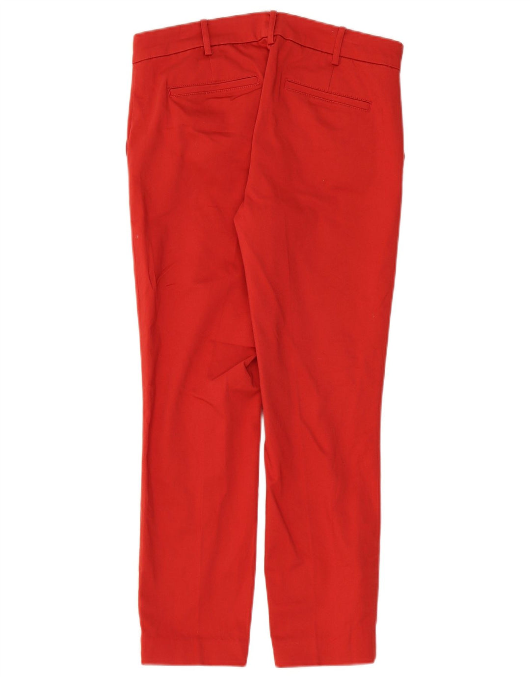 RALPH LAUREN Damen Slim Chino-Hose US 6 Medium W32 L26 Rote Baumwolle