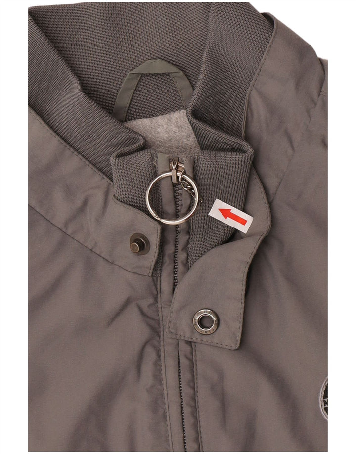 North Sails Herren Bomberjacke UK 44 2XL Graues Polyamid