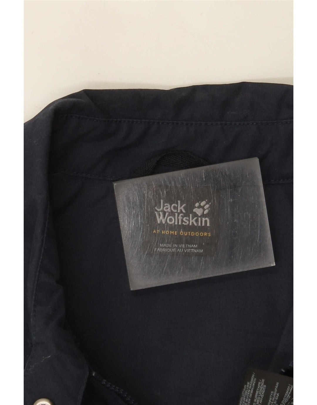 Jack Wolfskin Damen Utility Jacke UK 12 Medium Marineblau Polyester