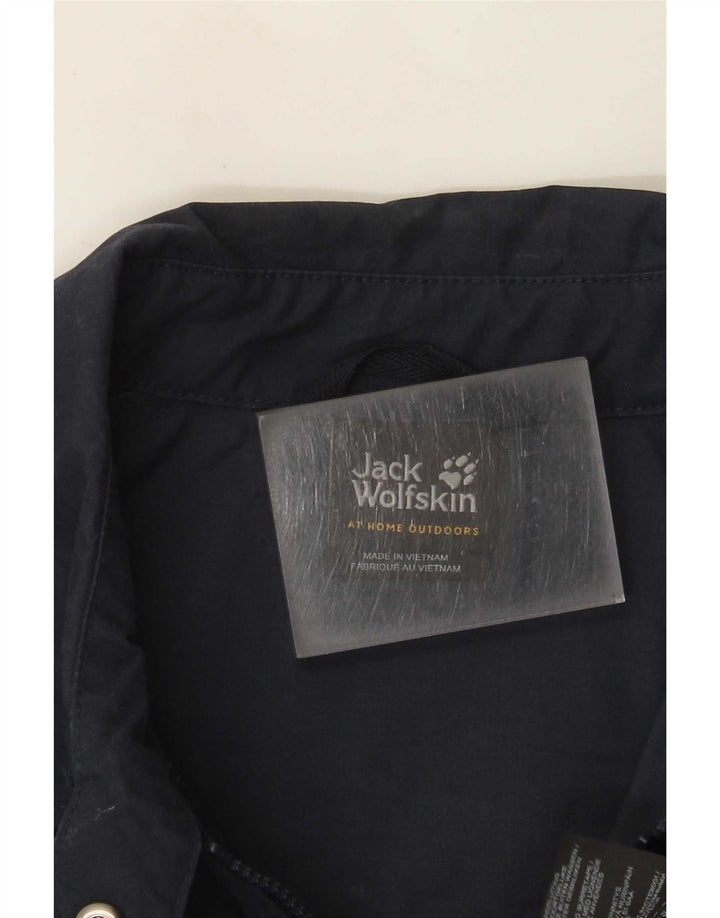 Jack Wolfskin Damen Utility Jacke UK 12 Medium Marineblau Polyester